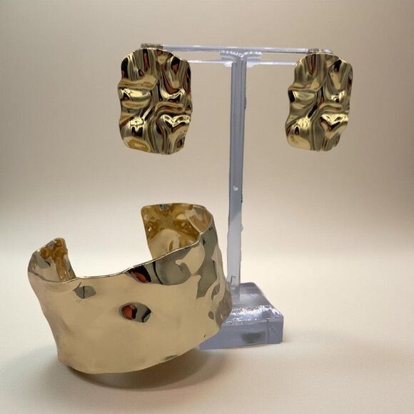 Ring, new, no tags, solid 925 sterling silver, tiny golden star motif - Picture 10 of 16